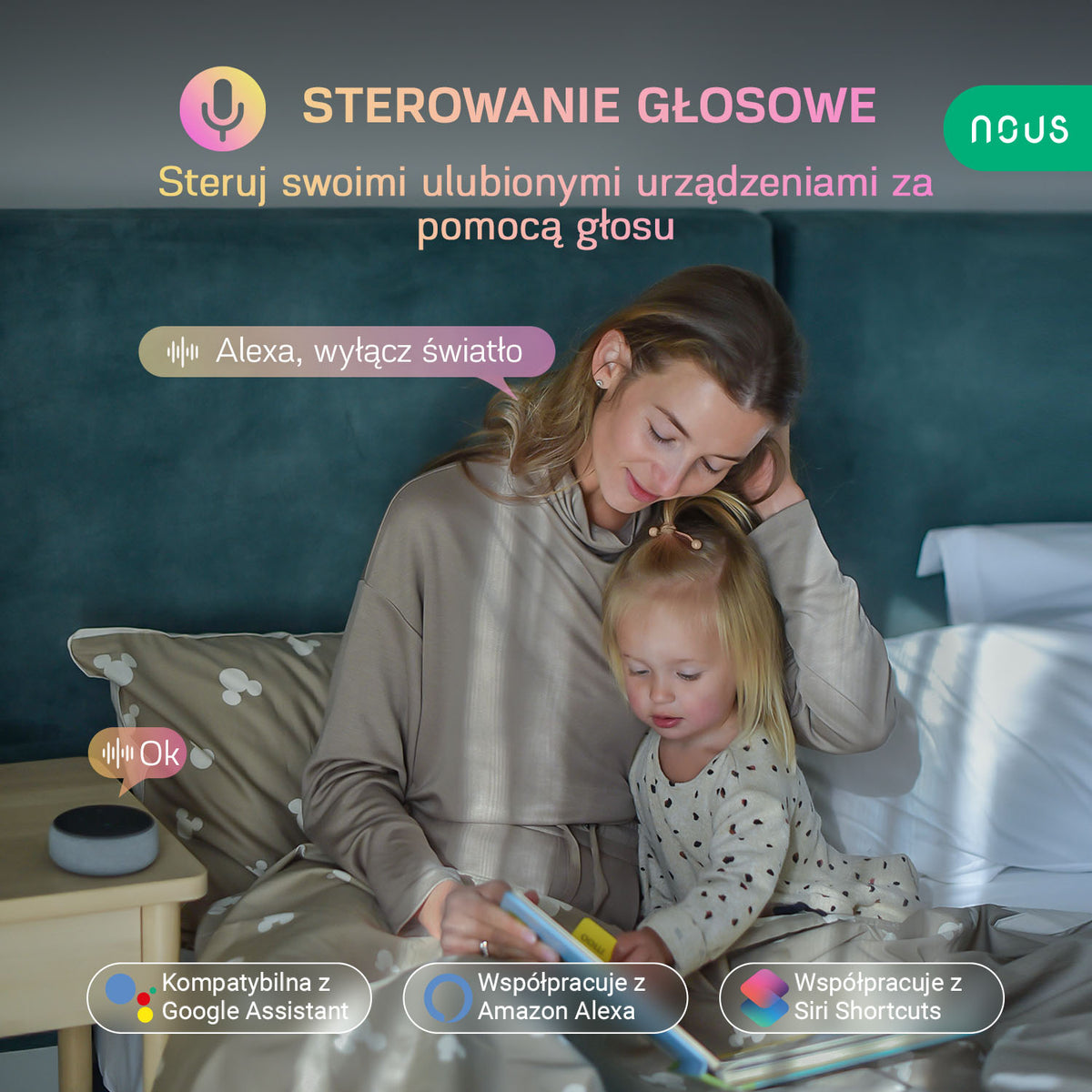 WIFI Inteligentne gniazdko SMART NOUS A7 plug 16A
