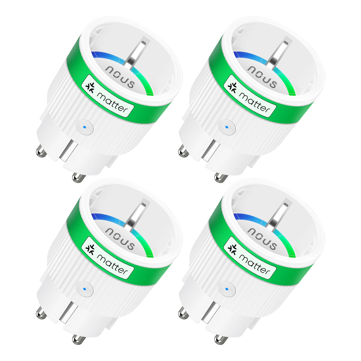 Inteligentne gniazdko wifi Matter smart NOUS A8M (zestaw z 4)