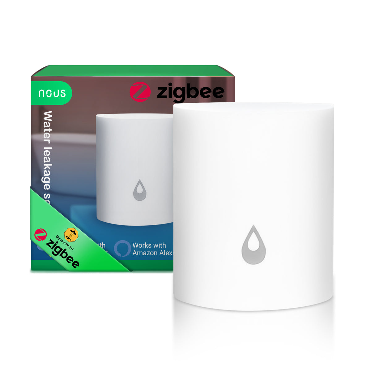 Inteligentny czujnik wycieku wody ZigBee Nous E4