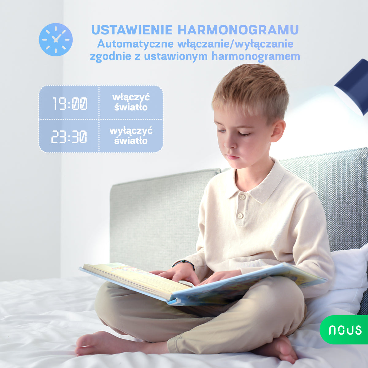 Inteligentna żarówka NOUS WIFI P8